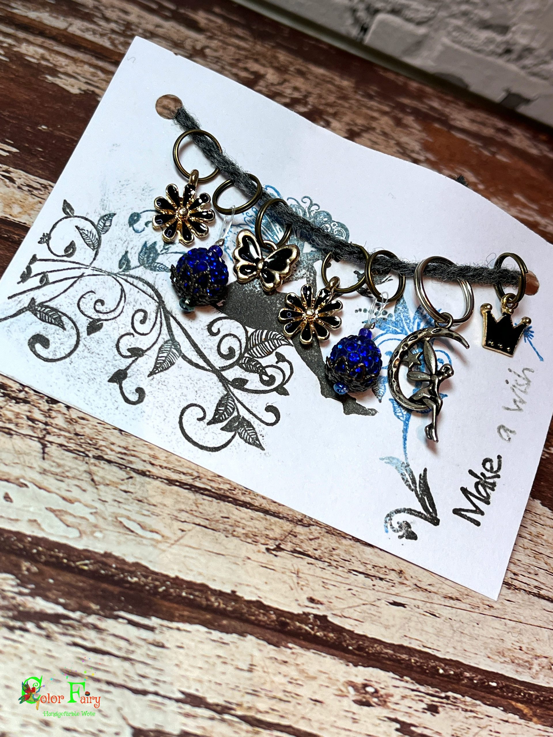 Maschenmarkierer Set Blau