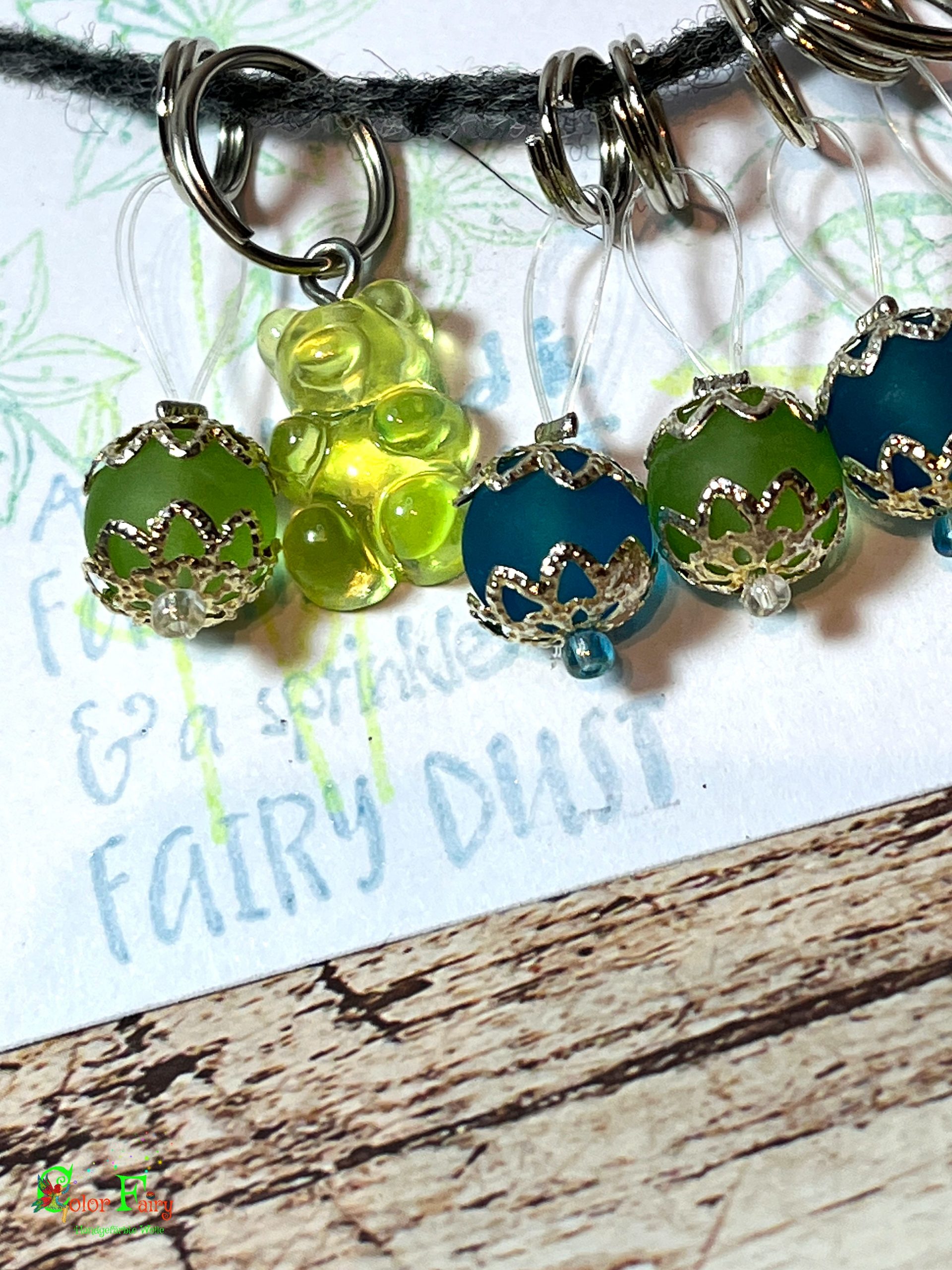 Maschenmarkierer Set Gummibärchen – Bild 2