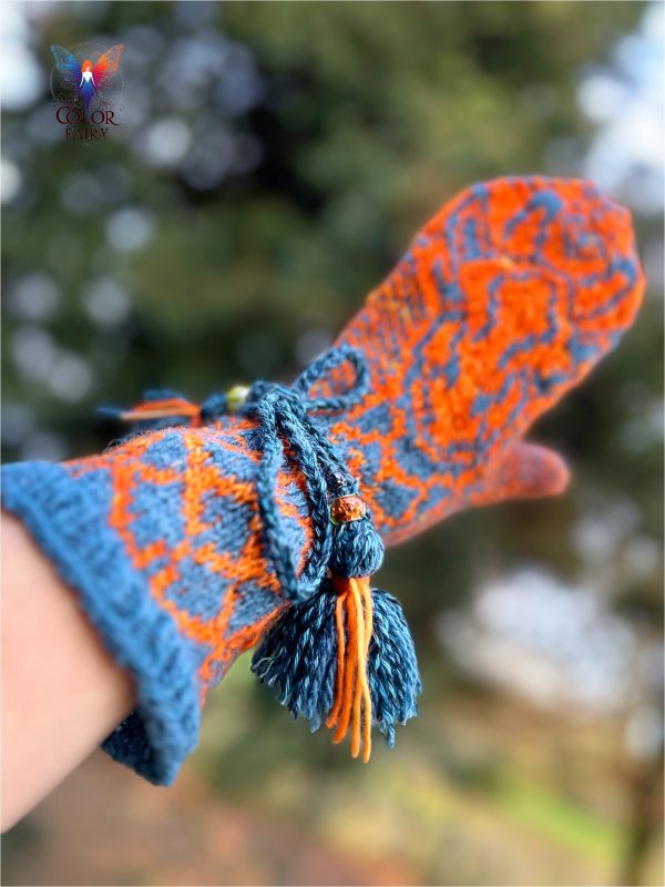 Giraffe Fäustlinge