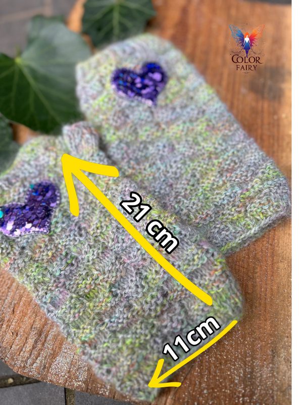 Stulpen purple heart – Bild 9
