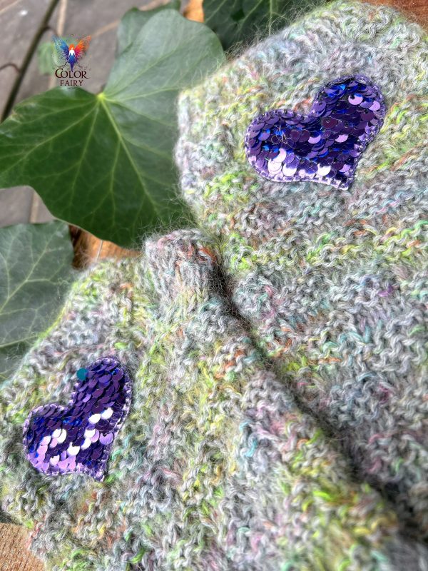 Stulpen purple heart – Bild 6