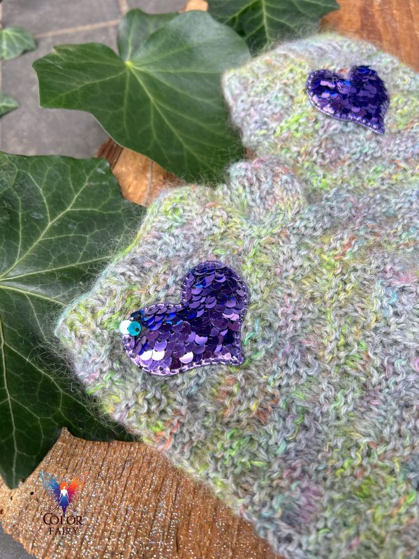 Stulpen purple heart – Bild 7